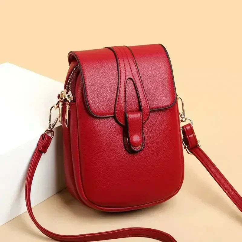Arielle – Compact Leather Crossbody Bag for Women