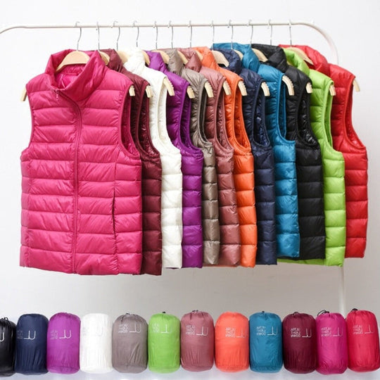 Annunziata – Ultra-Light Packable Puffer Vest for Women