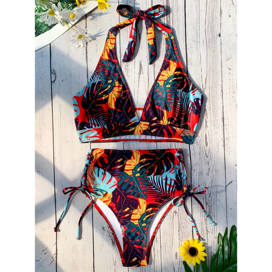 Zayla – Tropical Bloom Bikini Set