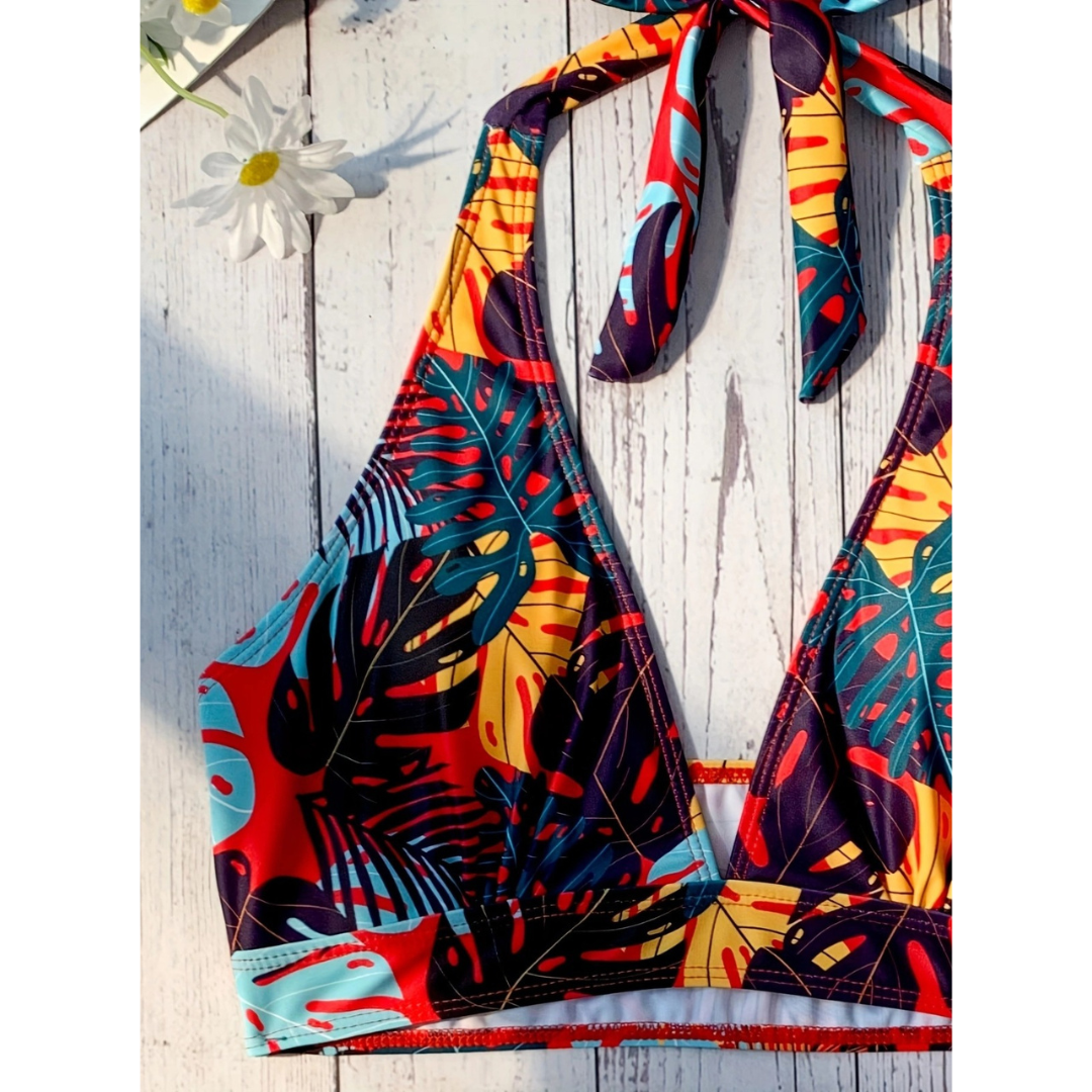 Zayla – Tropical Bloom Bikini Set
