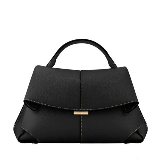 Velloria – Sophisticated Leather Top-Handle Bag for Women