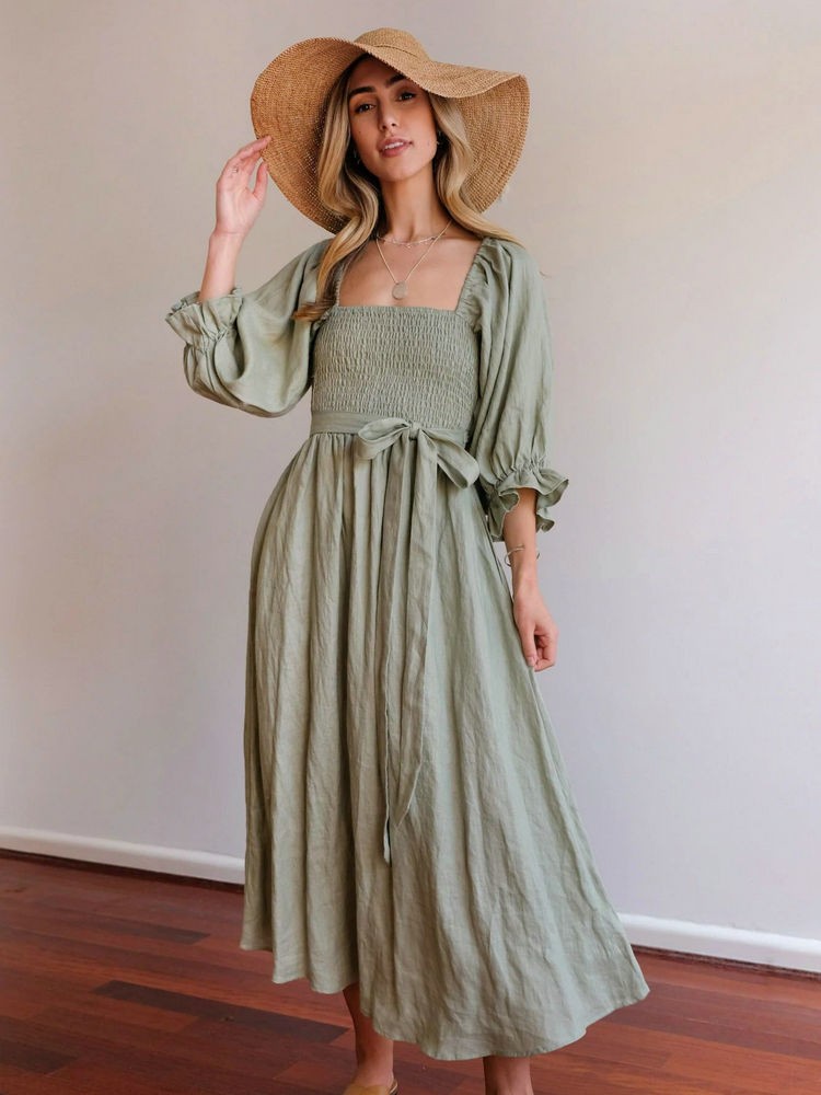 Kayla – Open-Back Boho Maxi Dress