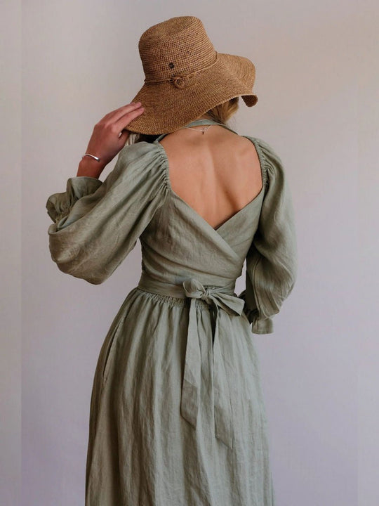 Kayla – Open-Back Boho Maxi Dress