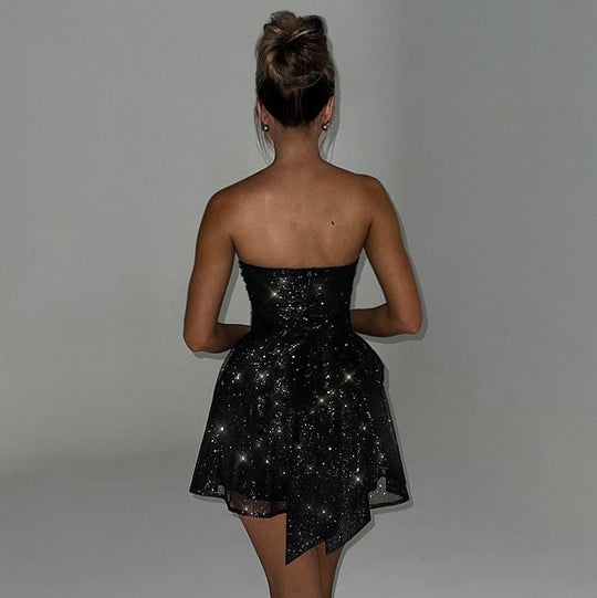 Seraphina | Glitter Night Dress for Special Occasions