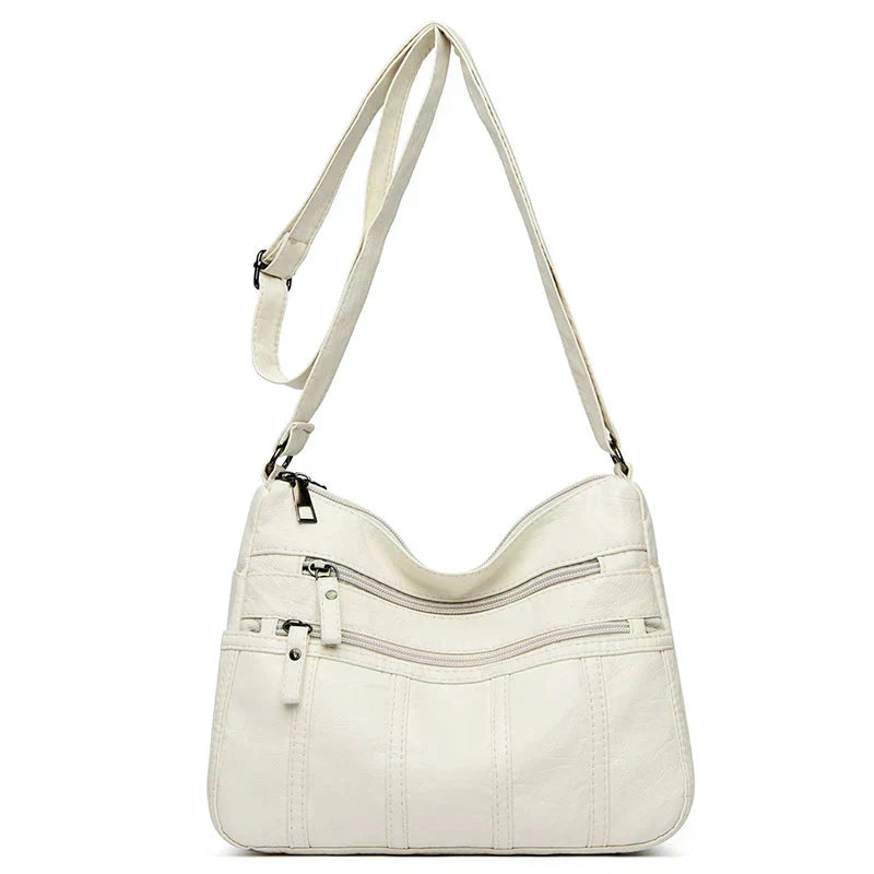 Allyson – Classic Soft Leather Shoulder Bag for Women