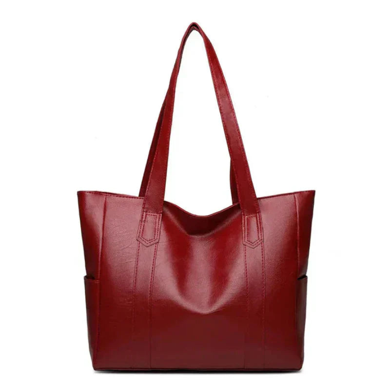Darla – Classic Leather Tote Bag for Women