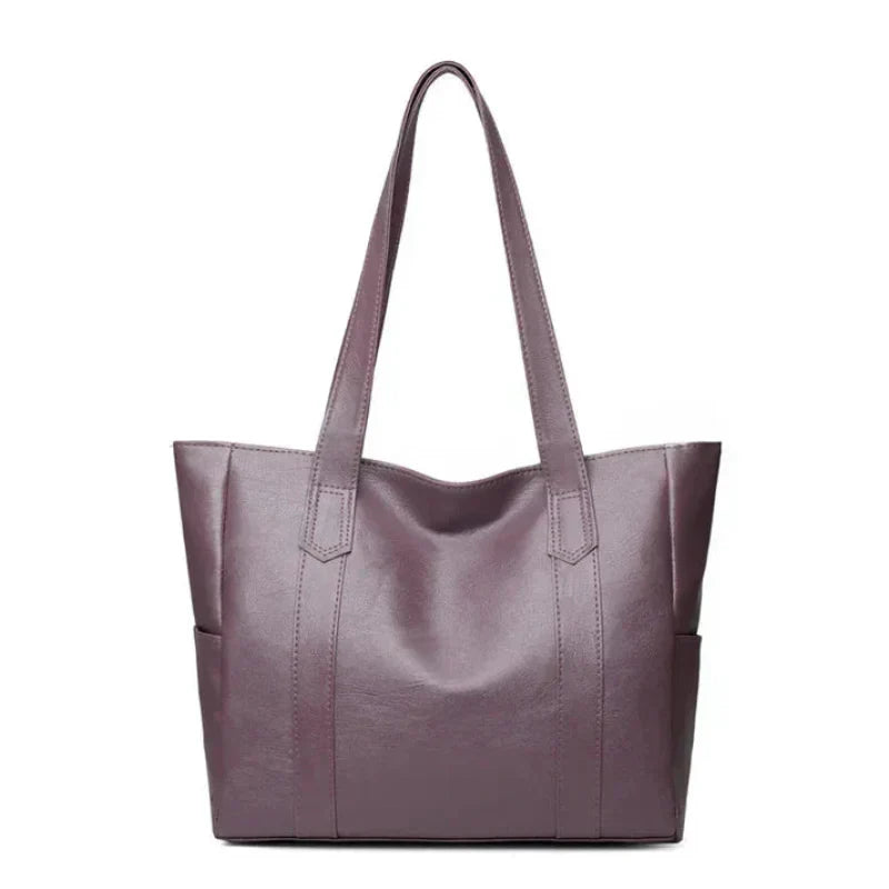 Darla – Classic Leather Tote Bag for Women