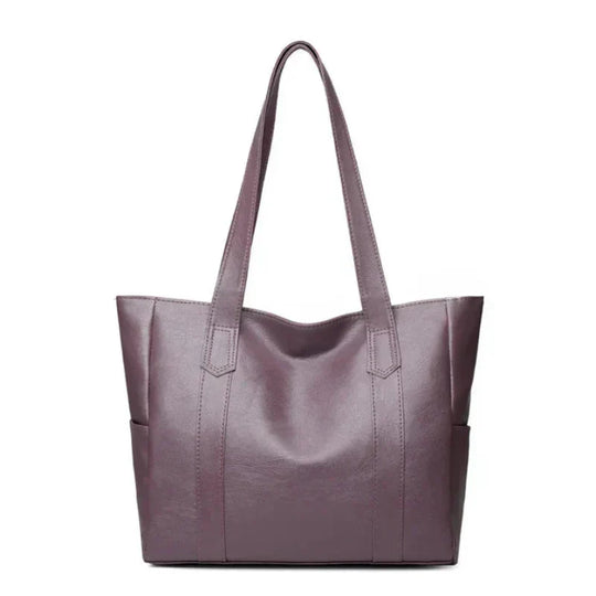 Darla – Classic Leather Tote Bag for Women