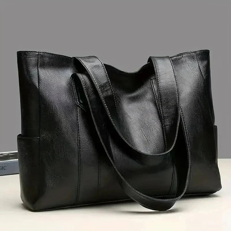 Darla – Classic Leather Tote Bag for Women