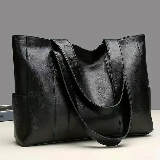Darla – Classic Leather Tote Bag for Women