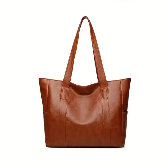 Darla – Classic Leather Tote Bag for Women