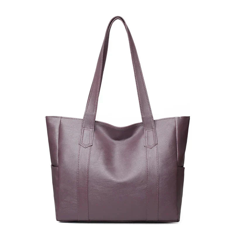 Darla – Classic Leather Tote Bag for Women
