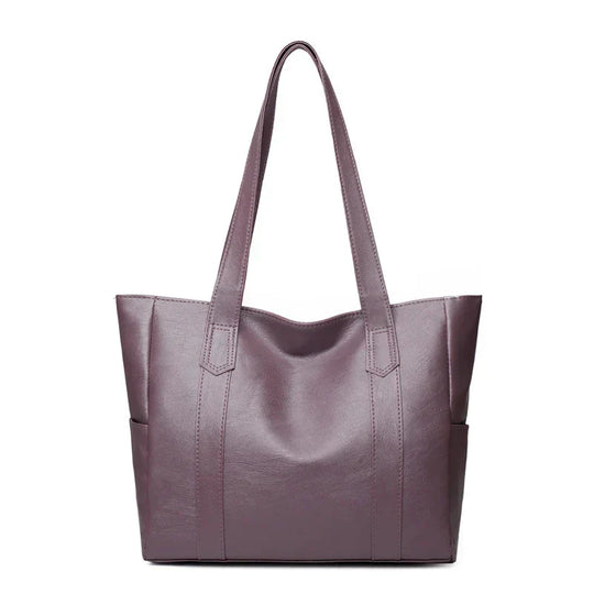 Darla – Classic Leather Tote Bag for Women