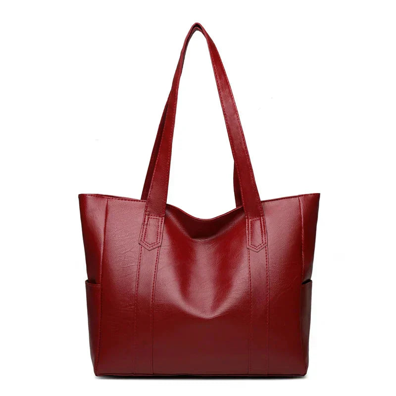 Darla – Classic Leather Tote Bag for Women