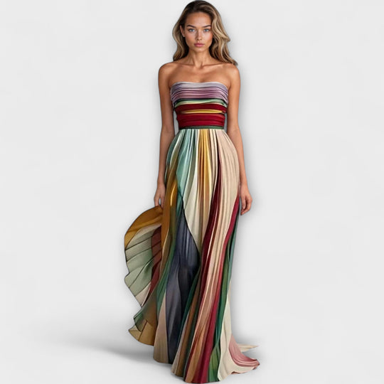 Florine – Long Dress Made of Flowing Premium Fabric