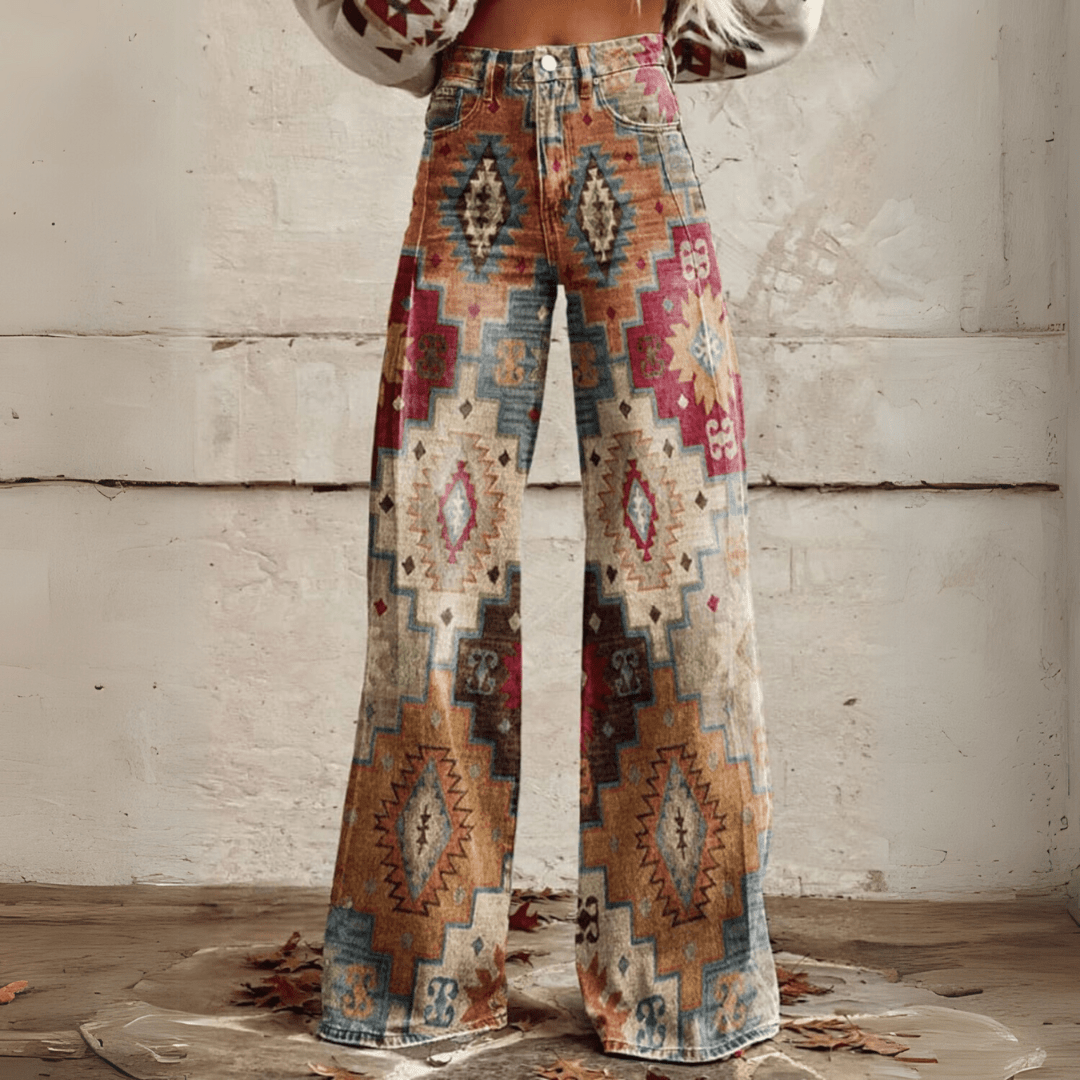 Darina – High-Waist Wide Leg Jeans for Women