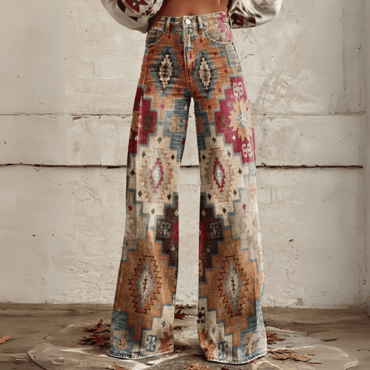 Darina – High-Waist Wide Leg Jeans for Women