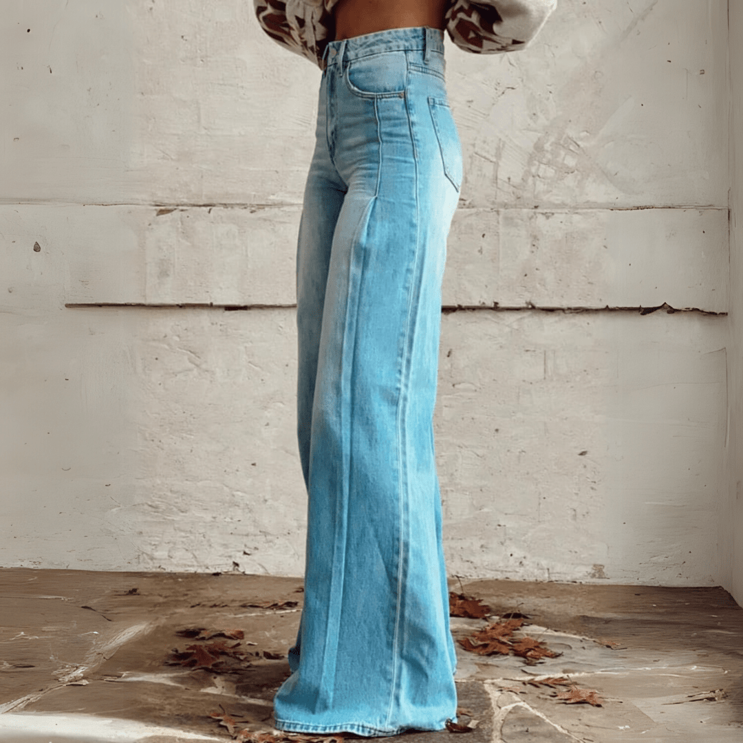 Darina – High-Waist Wide Leg Jeans for Women