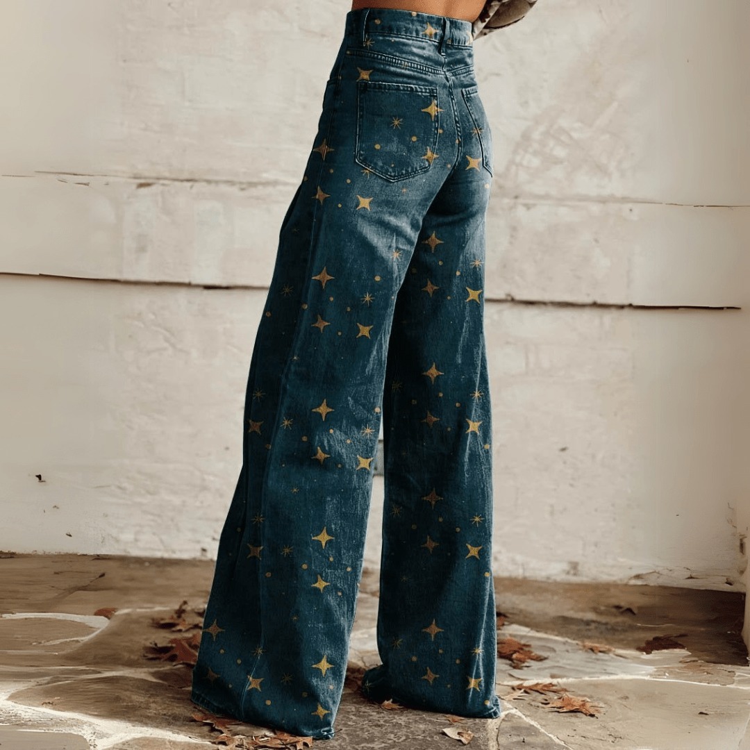 Darina – High-Waist Wide Leg Jeans for Women