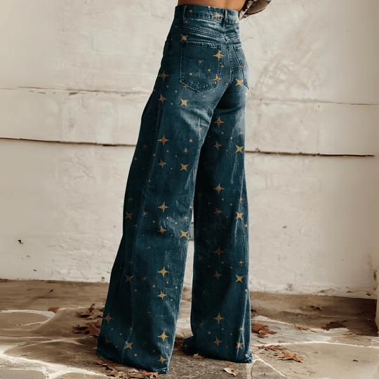 Darina – High-Waist Wide Leg Jeans for Women