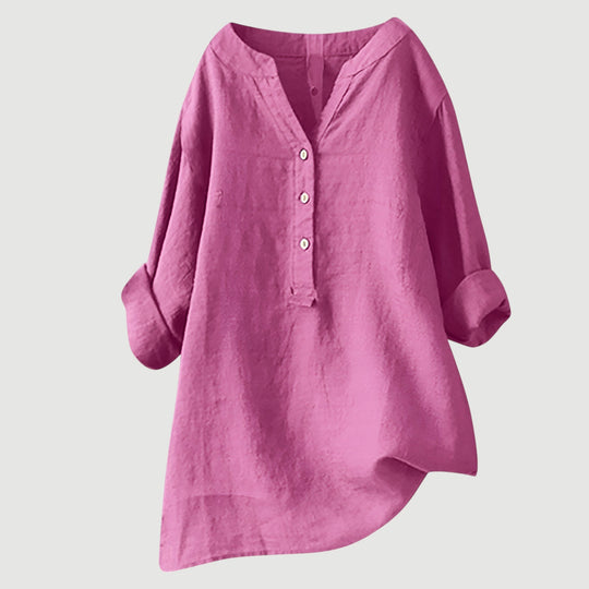 Harper - BreezeLoom Linen Shirt