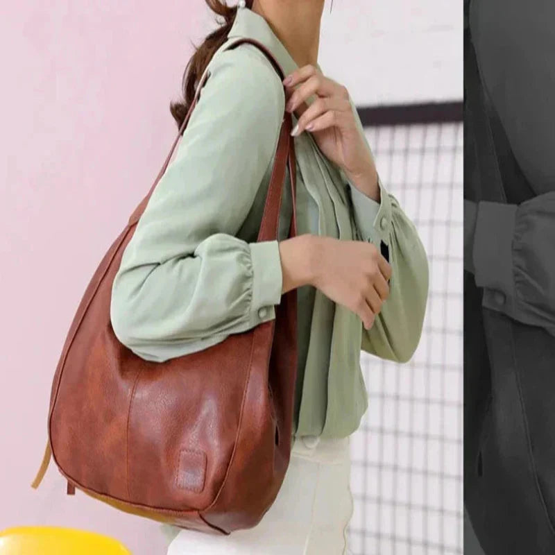 Anissa – Soft Leather Hobo Bag for Women