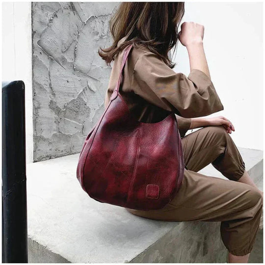 Anissa – Soft Leather Hobo Bag for Women