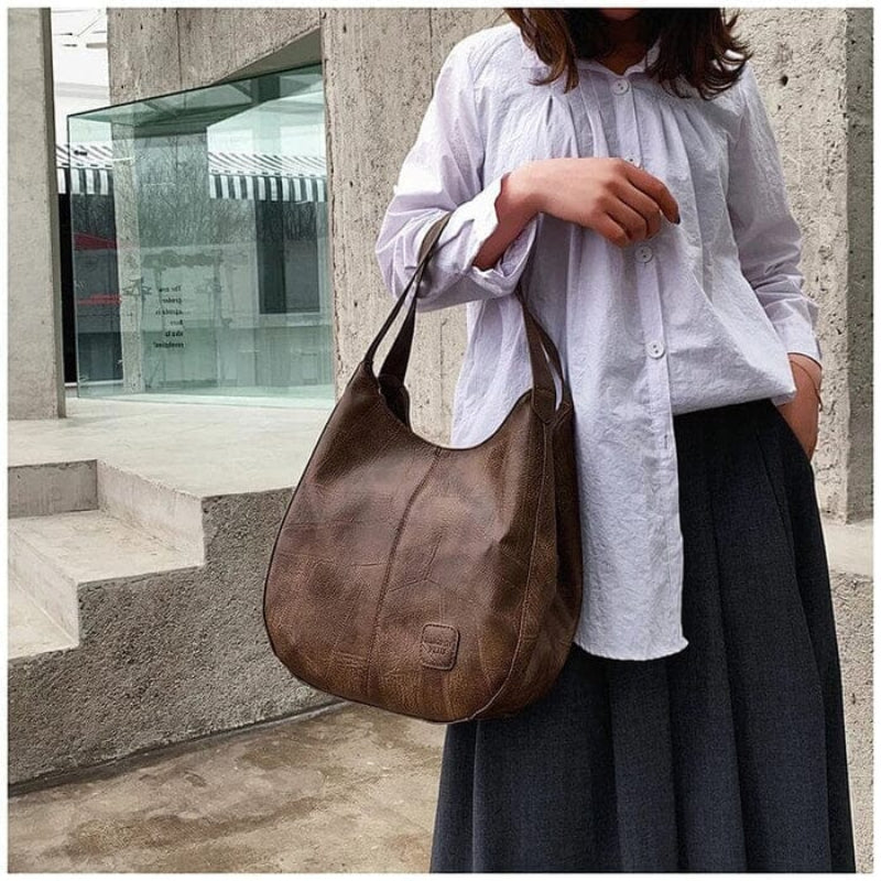 Anissa – Soft Leather Hobo Bag for Women