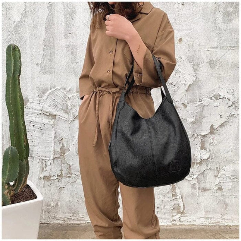 Anissa – Soft Leather Hobo Bag for Women