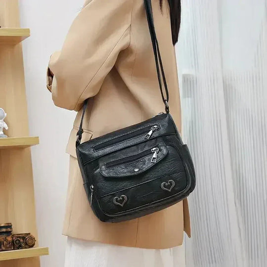 Glenne – Multi-Pocket Crossbody Bag for Women