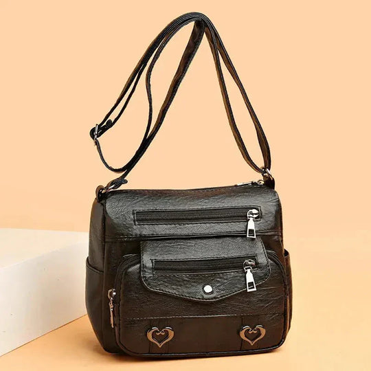 Glenne – Multi-Pocket Crossbody Bag for Women