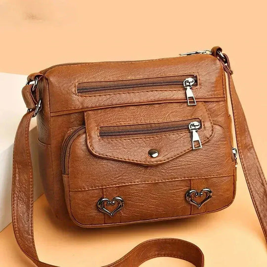 Glenne – Multi-Pocket Crossbody Bag for Women