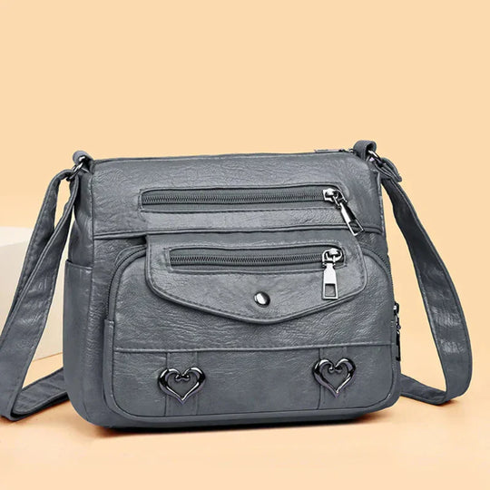 Glenne – Multi-Pocket Crossbody Bag for Women