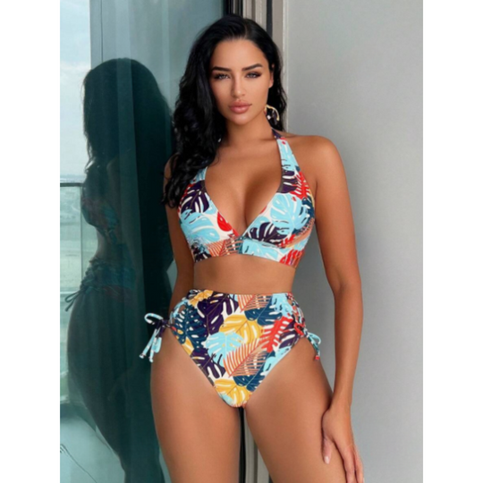Zayla – Tropical Bloom Bikini Set