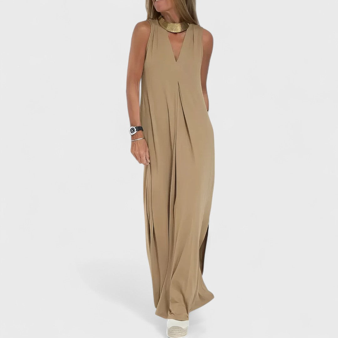 Livana – Maxi Dress with Sophisticated Draping